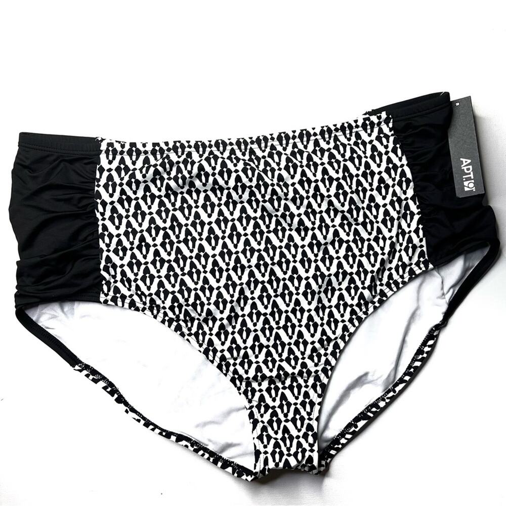 Apt. 9 Plus Size Printed Swim Bikini Bottoms